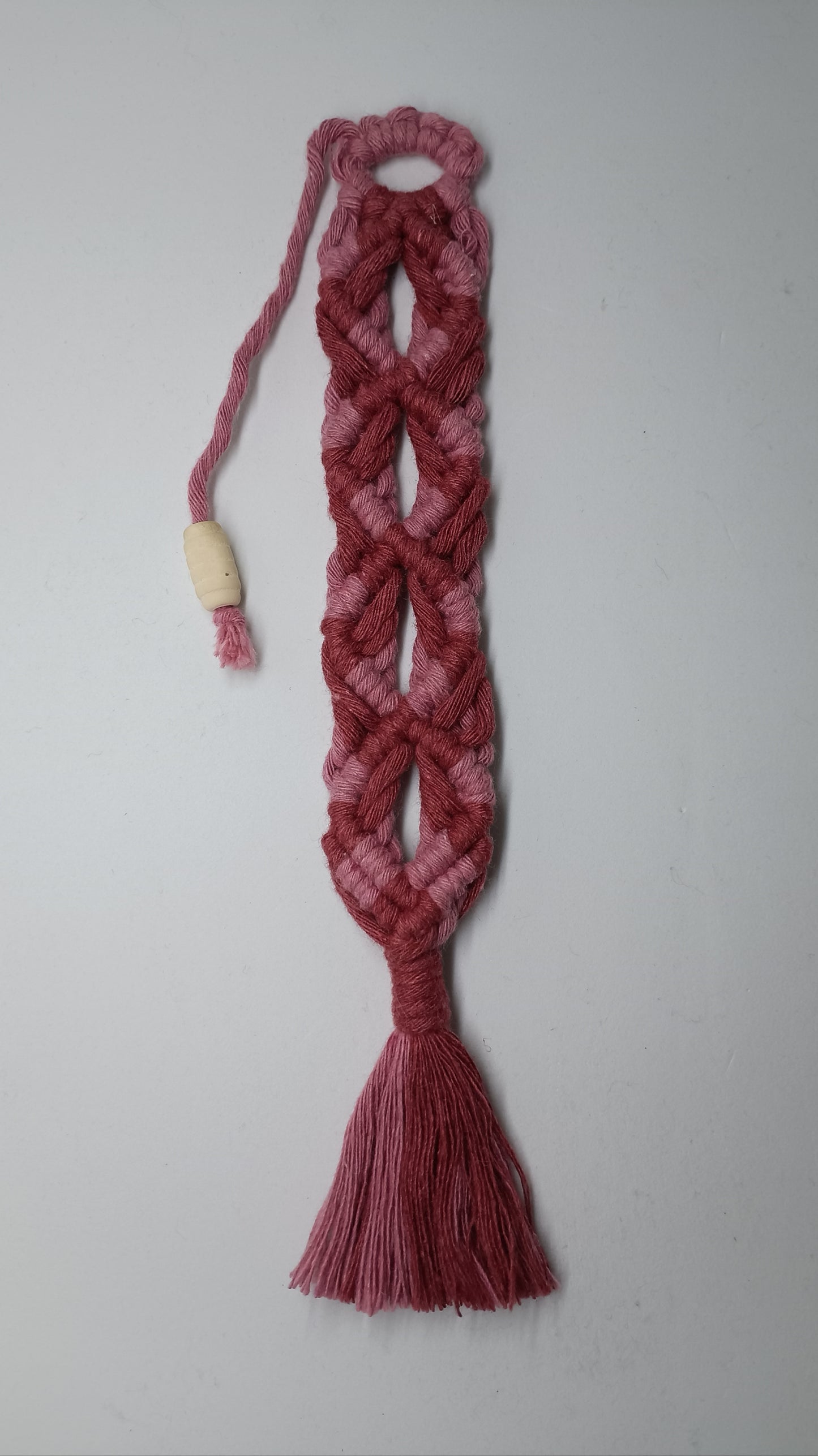 Marque-page en macramé