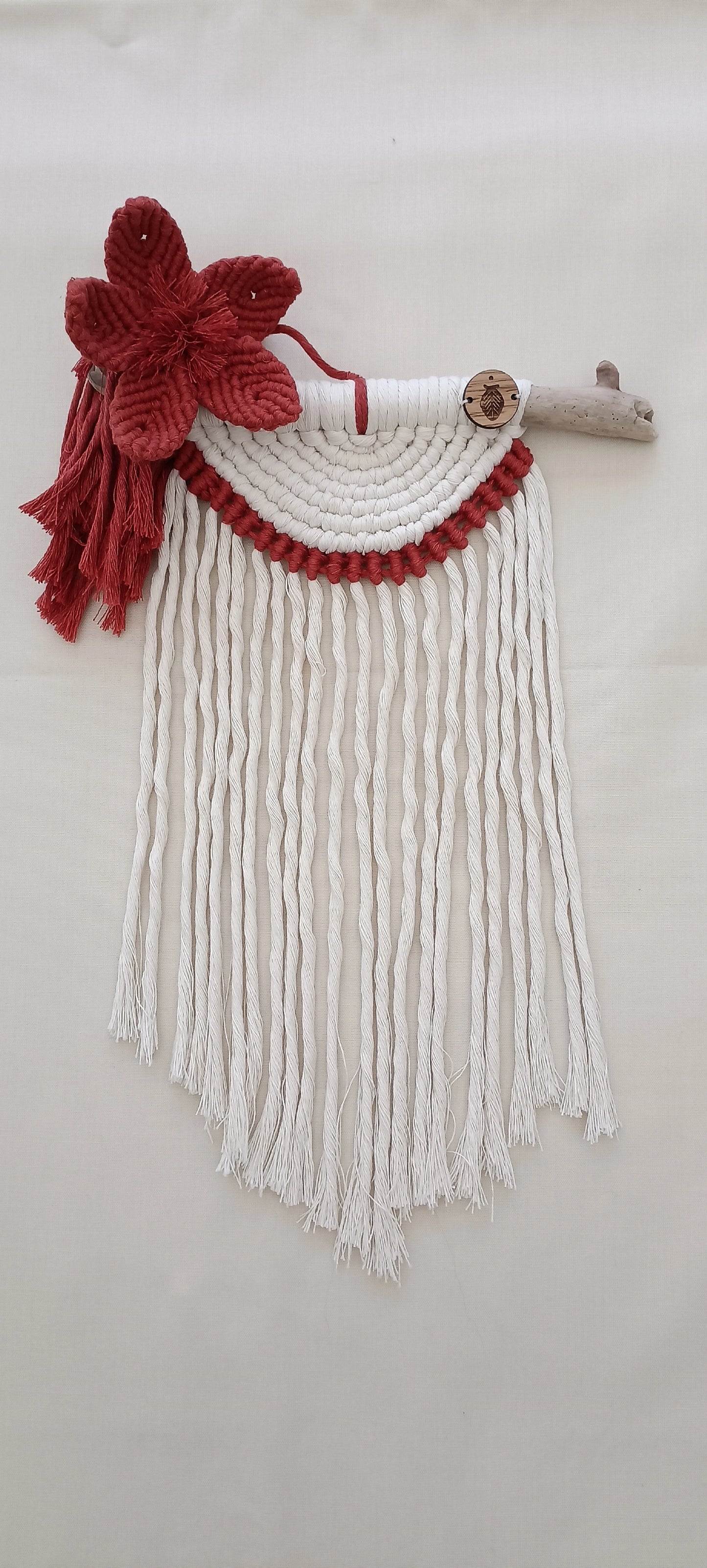 tenture fleurie decoration interieure