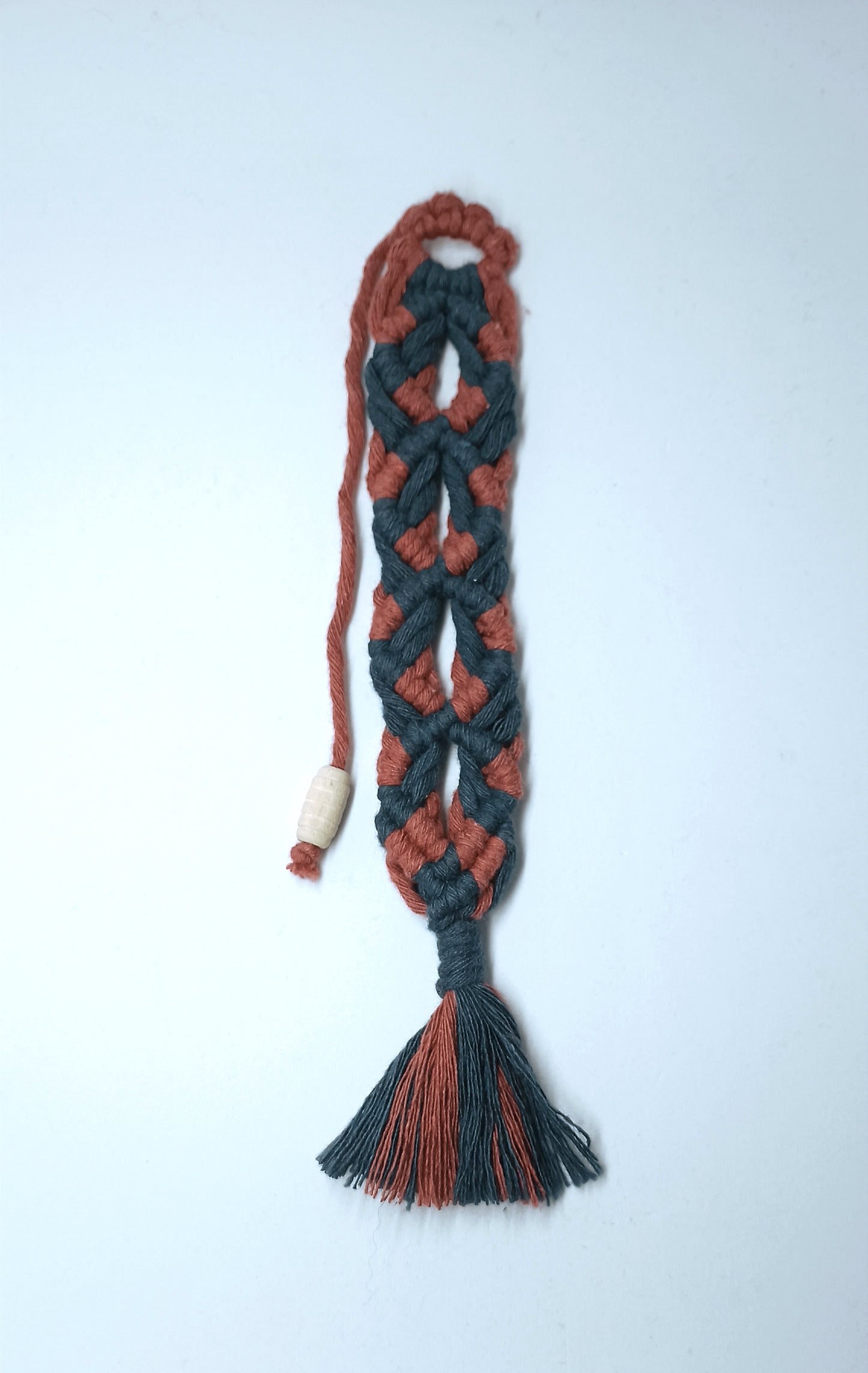 Marque-page en macramé