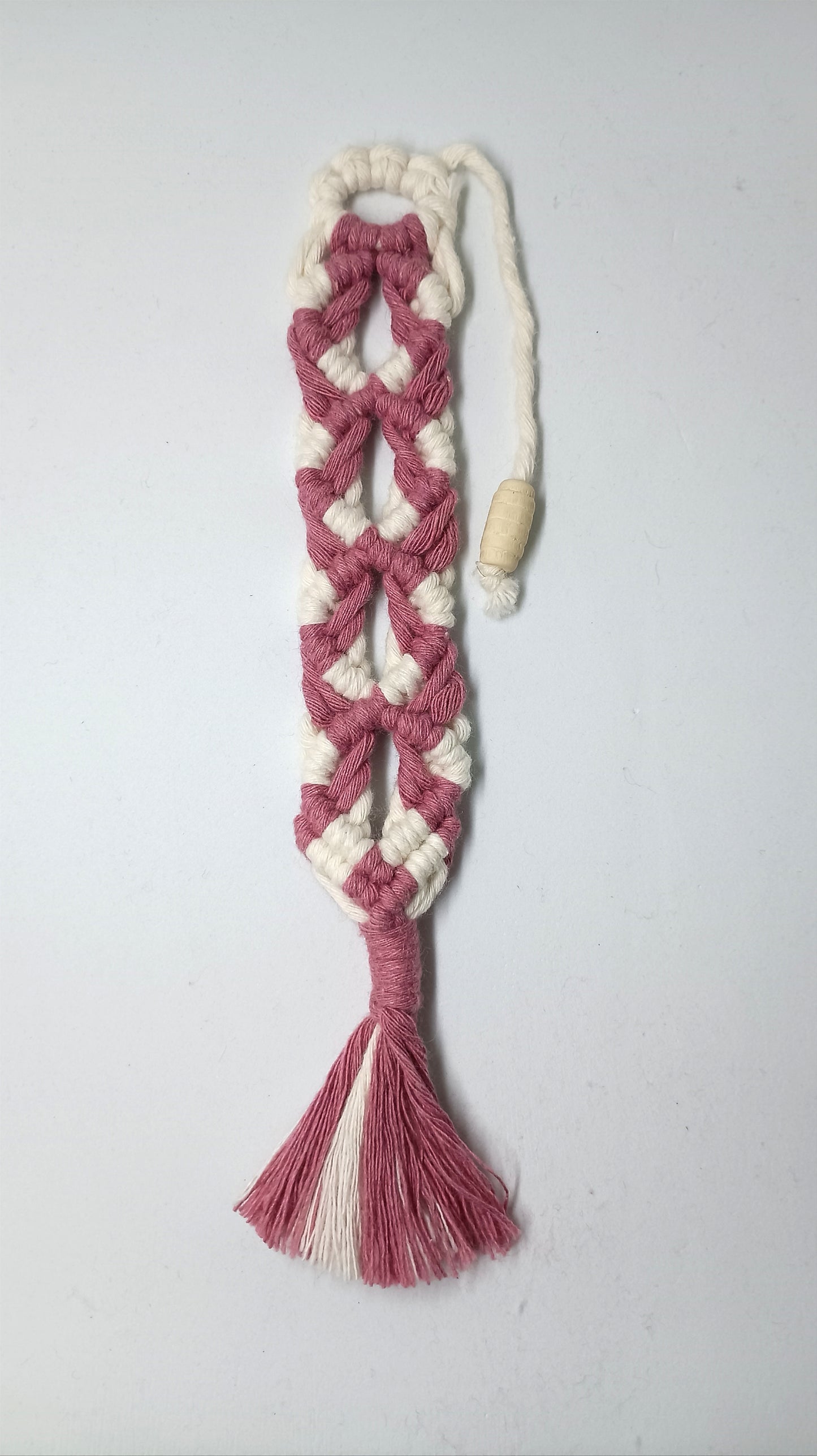 Marque-page en macramé
