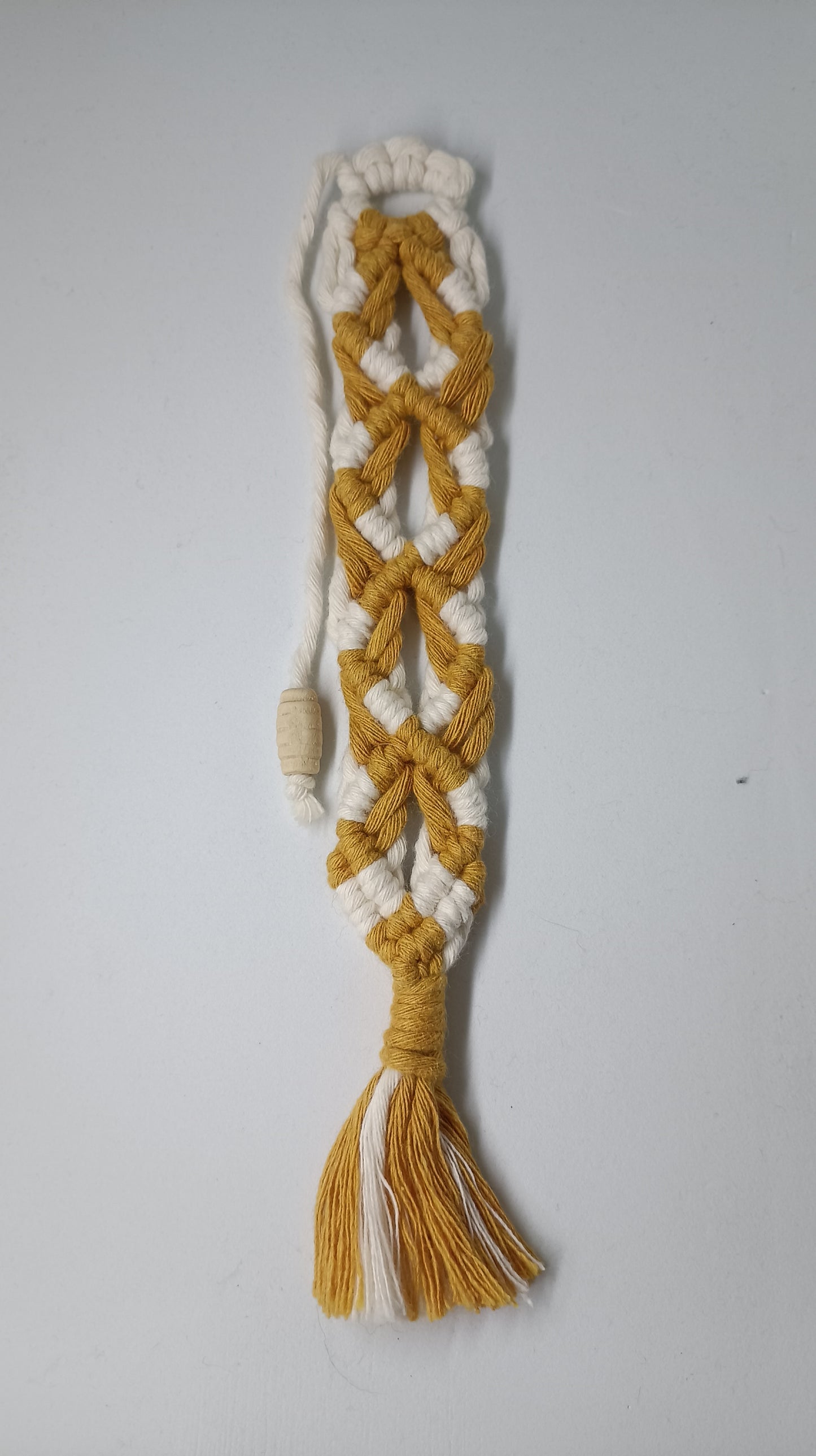 Marque-page en macramé