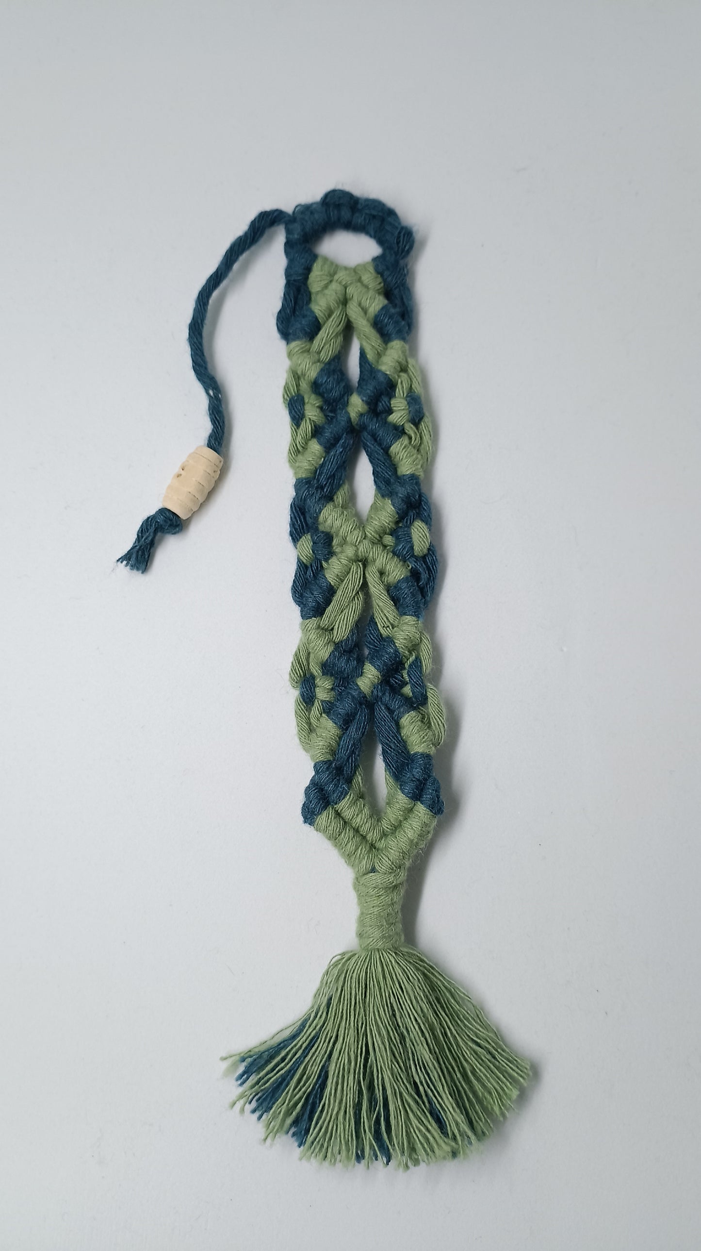 Marque-page en macramé