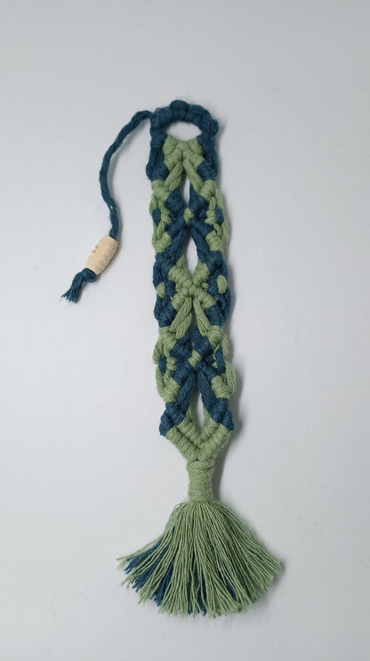 Marque-page en macramé