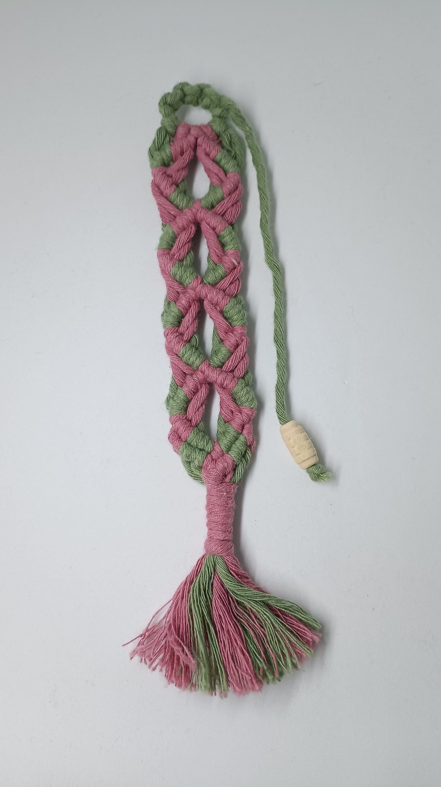 Marque-page en macramé