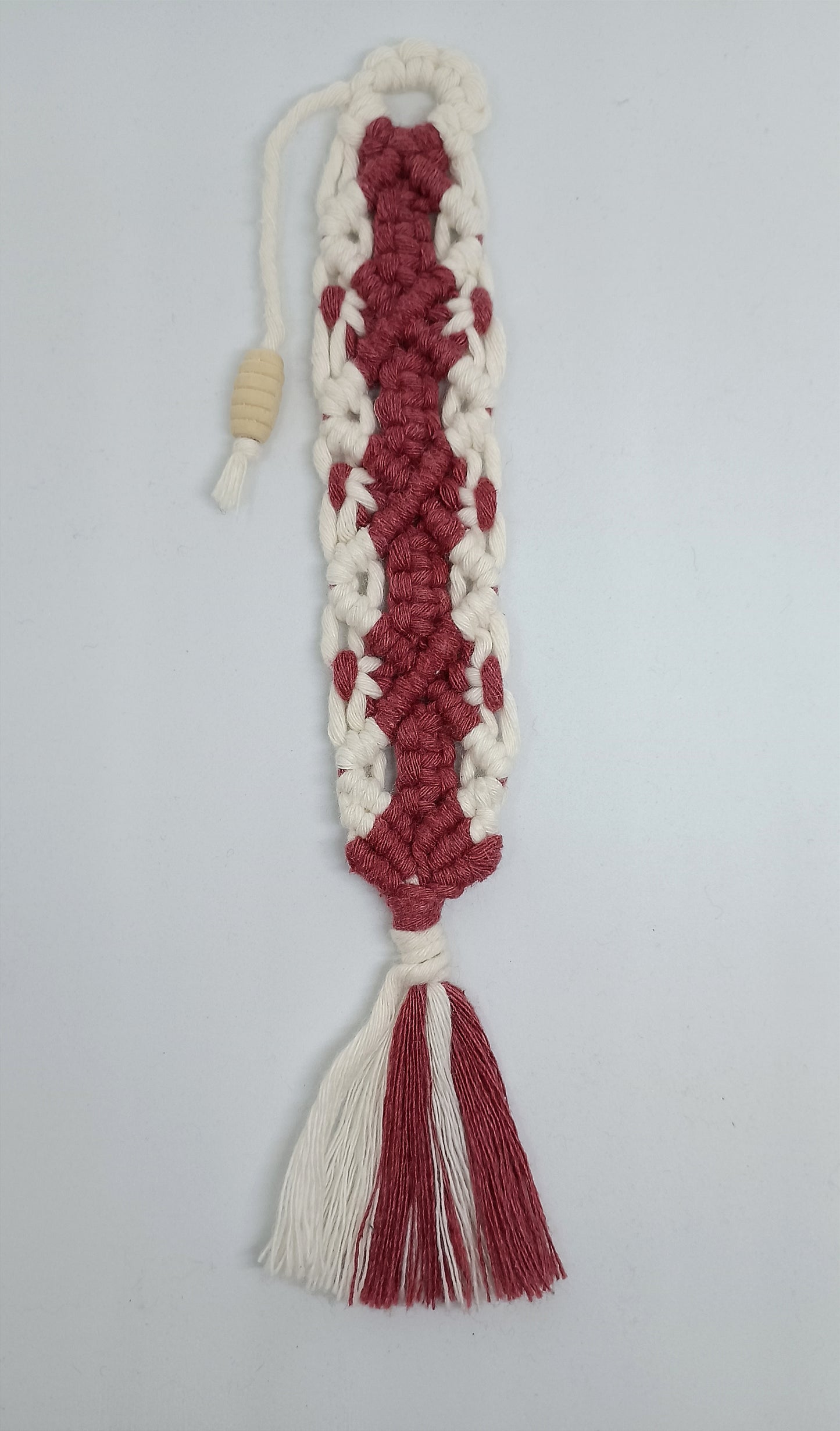 Marque-page en macramé