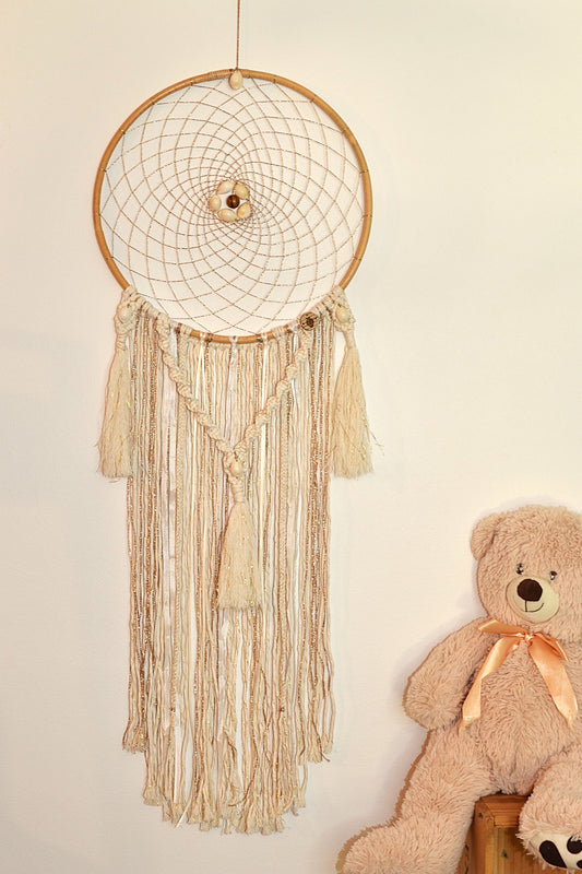 Attrape-rêve Ohana - Création bohème en macramé