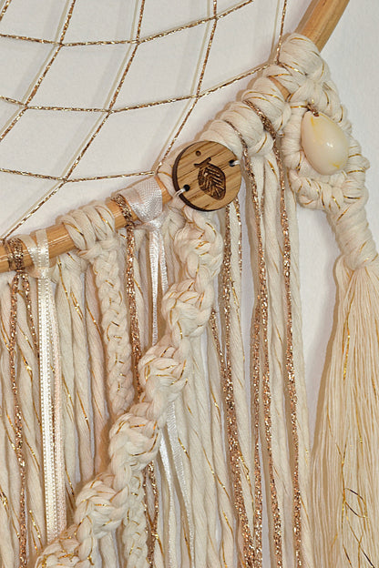 Attrape-rêve Ohana - Création bohème en macramé
