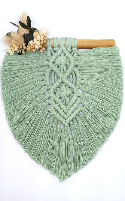 Plume en macramé -  SÉRÉNITÉ