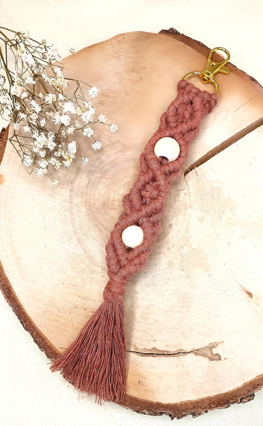 ATELIER CREATIF : Apprendre le macramé - Création d'un porte-clé bohème