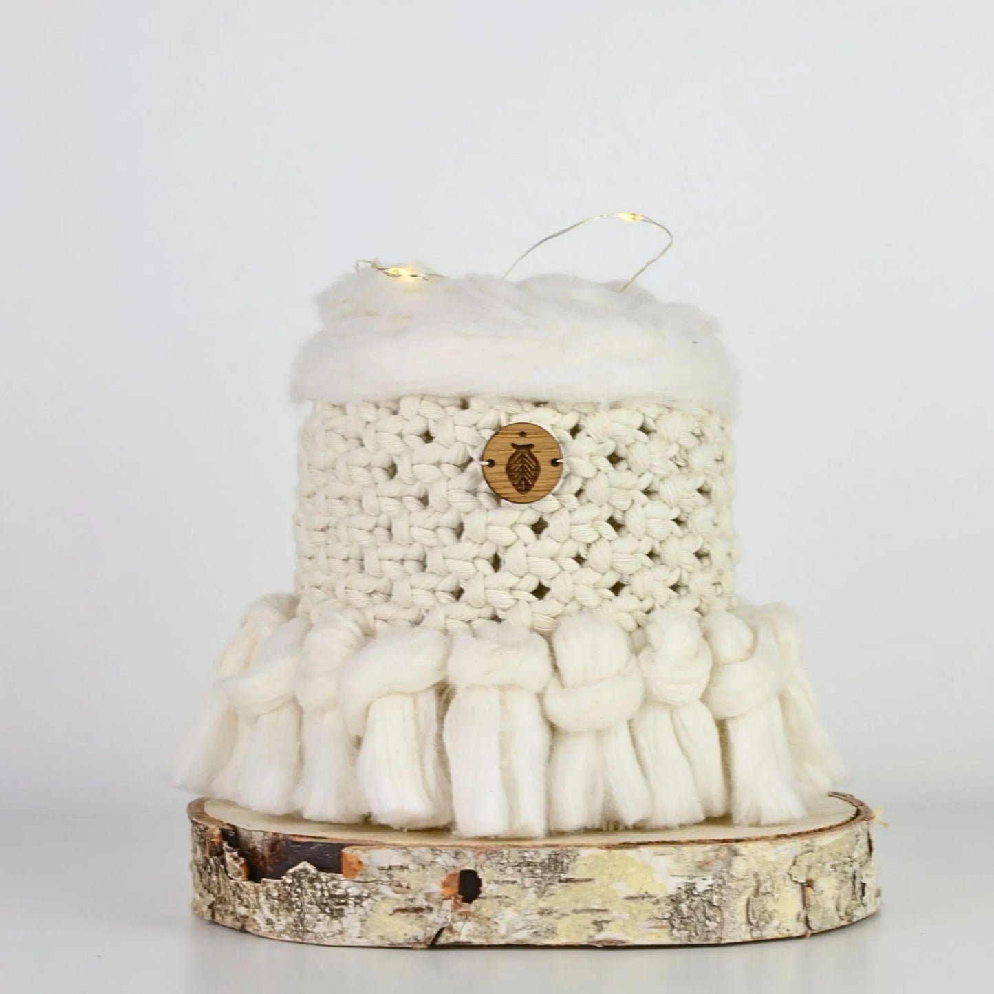 Photophore en macramé - Ambiance cocooning