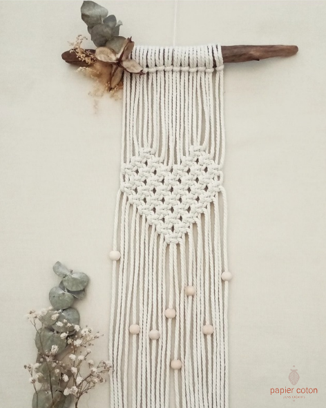 coeur naturel boho decoration interieure fete des meres maman